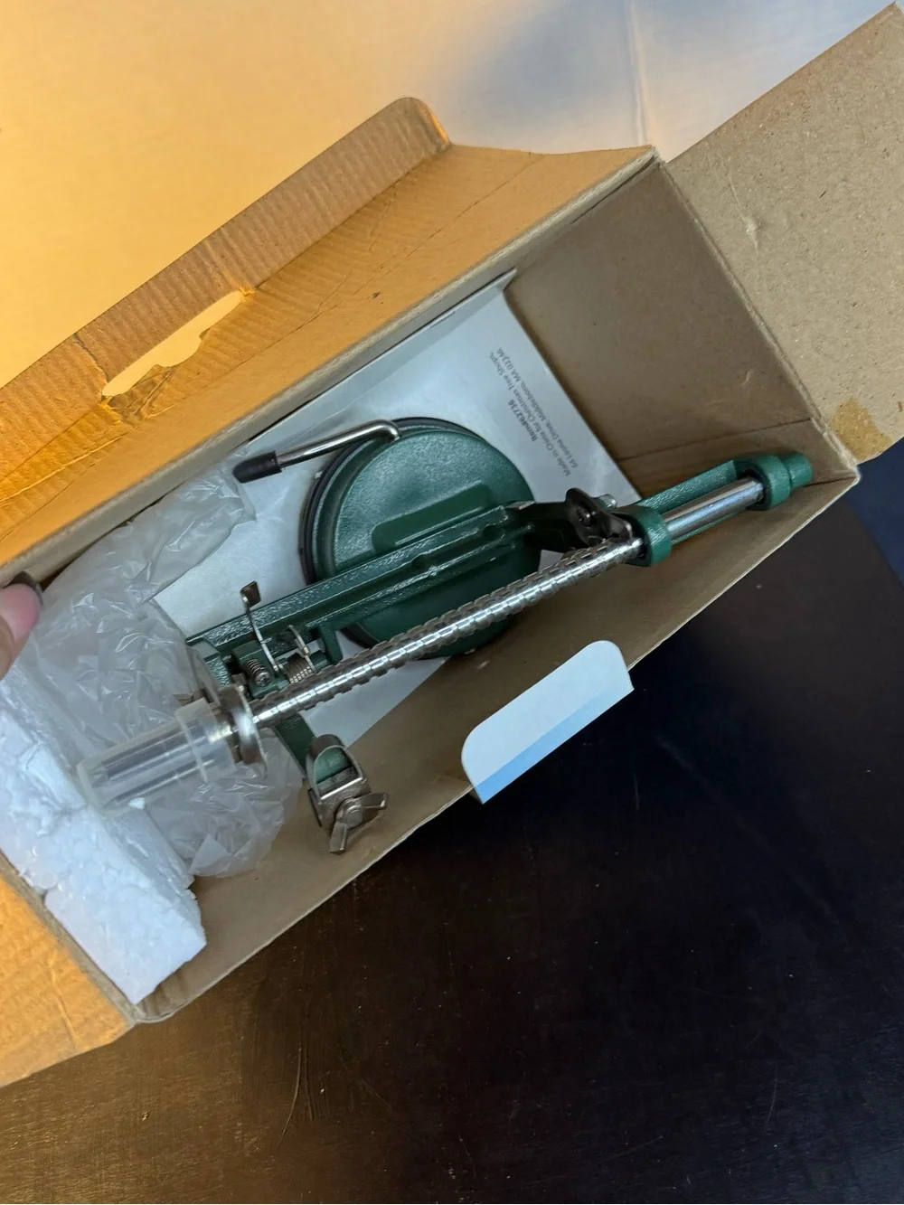 APPLE PEELER/ CORER OLD FASHION TABLE MOUNT